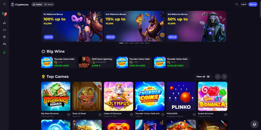 À propos de CryptoLeo Casino