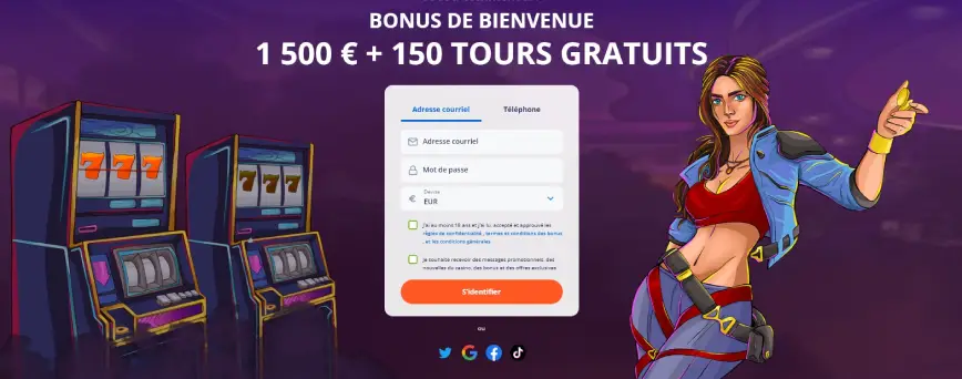 Comment s'inscrire au casino Vulkan Vegaz