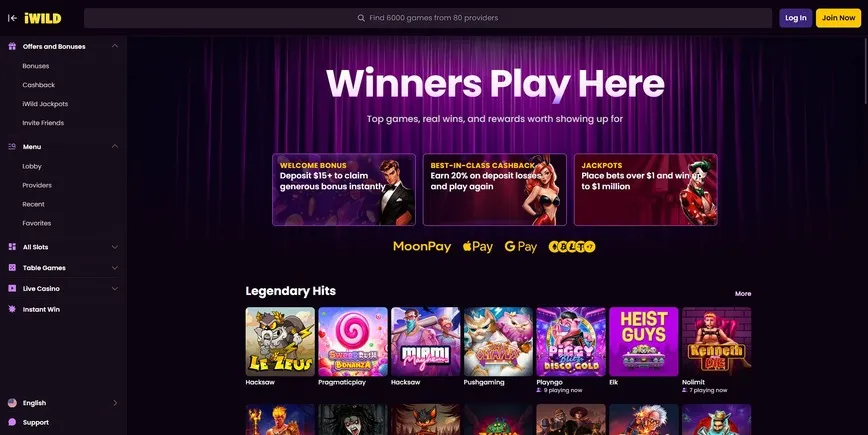 À propos d'iWildCasino
