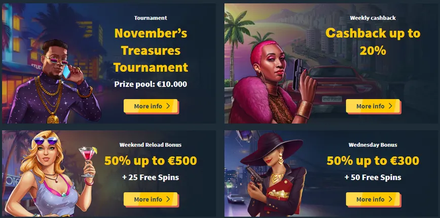 Other Promotions at Snatch Casino