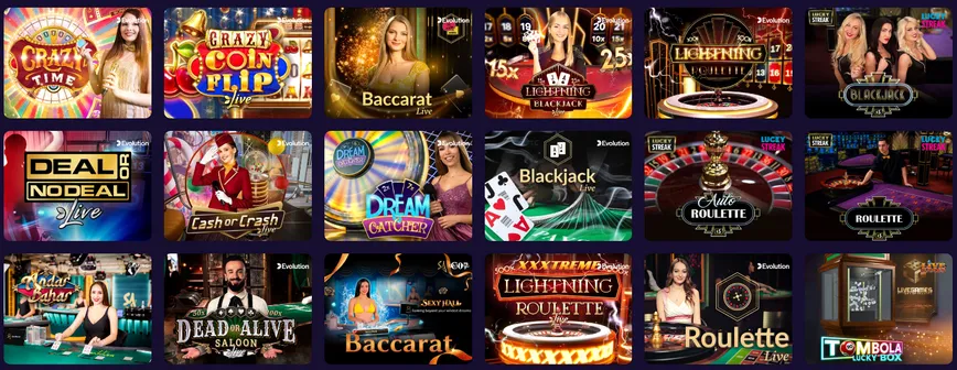 Juegos de casino con crupier en vivo en iWildCasino
