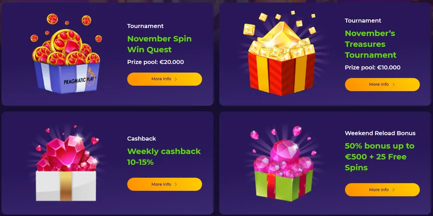 Other Promotions at iWildCasino