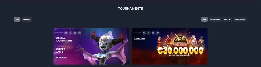 Tournaments and Races at Dbet Casino