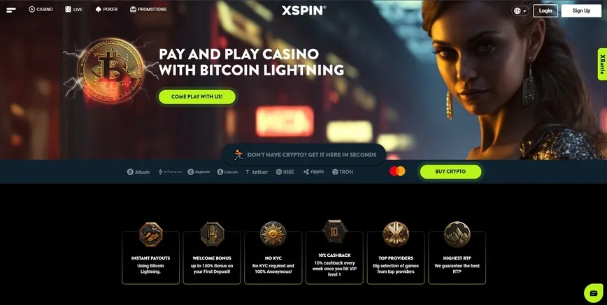 Acerca de Xspin Casino