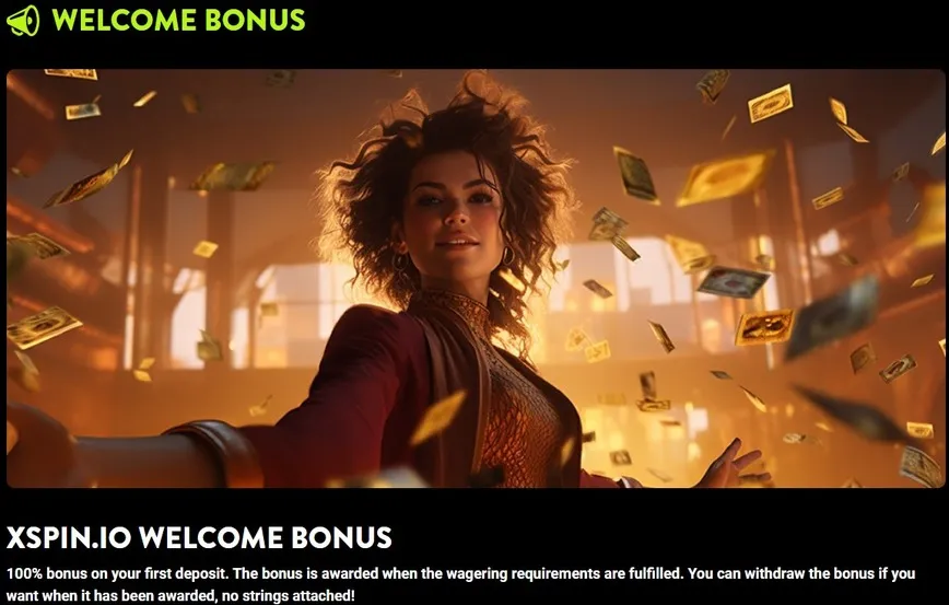Xspin Casino Welcome Bonus