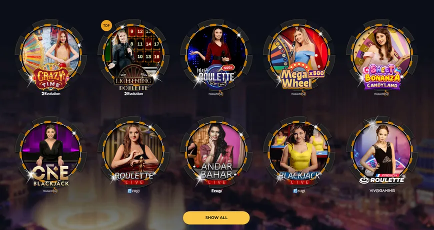 Casino en ligne Slotamba Live Dealer 