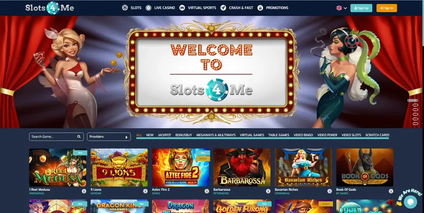 About at Slots4me Casino