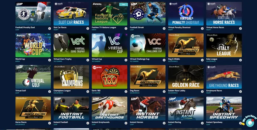 Virtual Sports Betting at Slots4me Casino