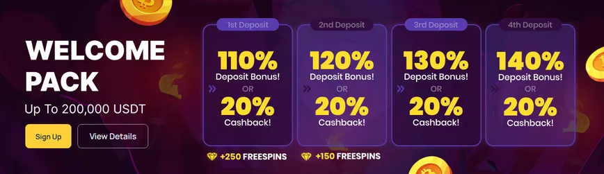 Bono de Bienvenida de FortuneJack Casino