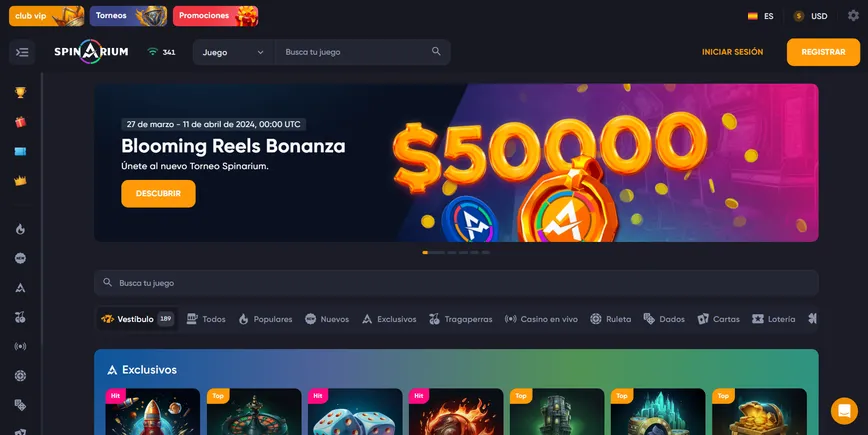 Acerca de Spinarium Casino