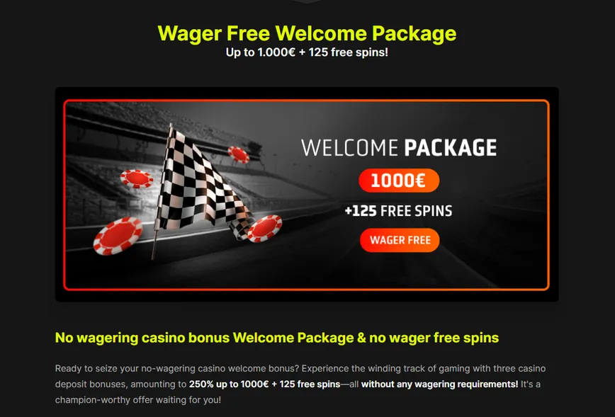 Wager Free Welcome Bonus at StakePrix Casino