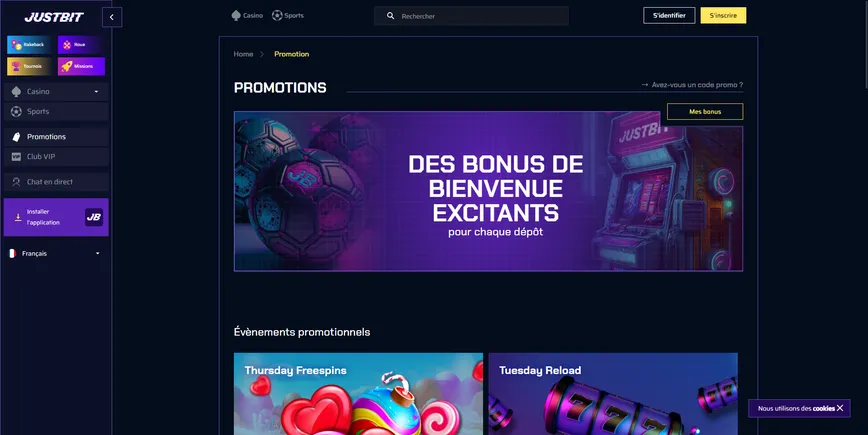 À propos de justBit Casino