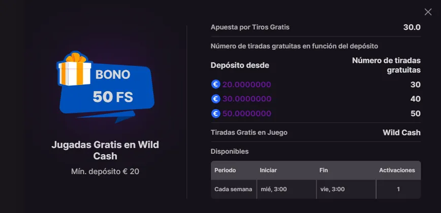 Giros gratis en LuckyReels Casino