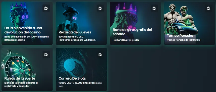 Promociones y bonos en Vave Casino