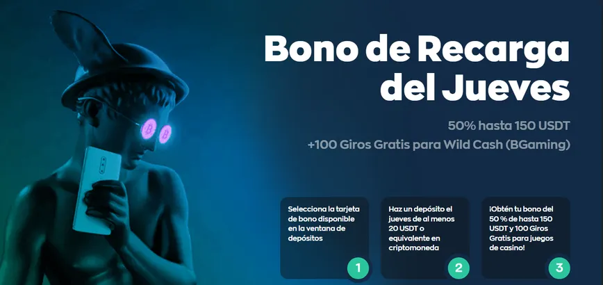 Bono de recarga en Vave Casino  