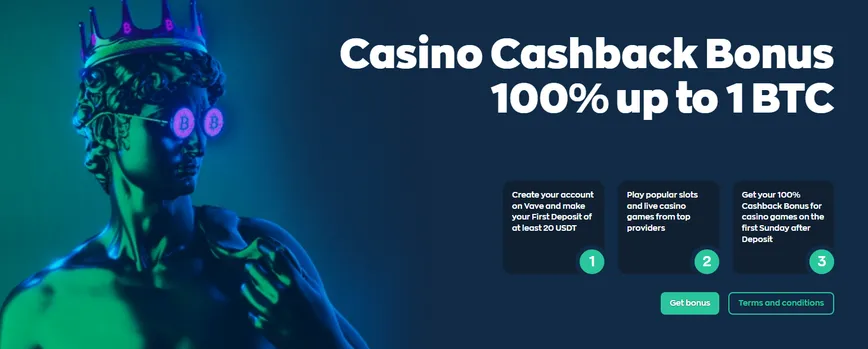 Vave Casino Welcome Bonus
