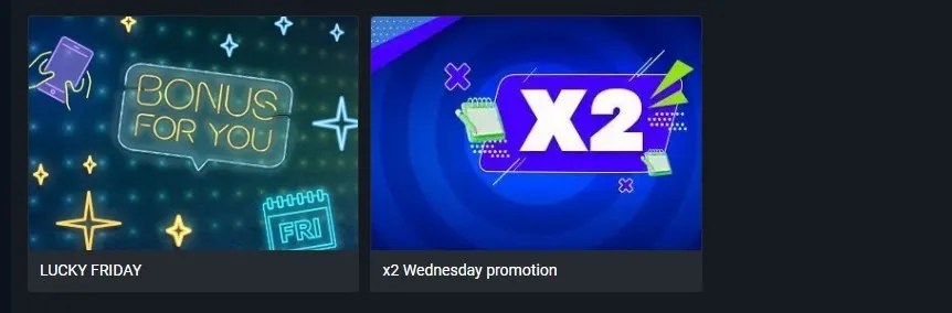 Otras promociones en 1xBet casino