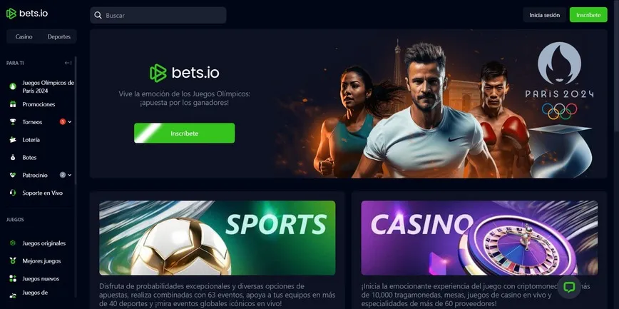 Acerca de Bets.io