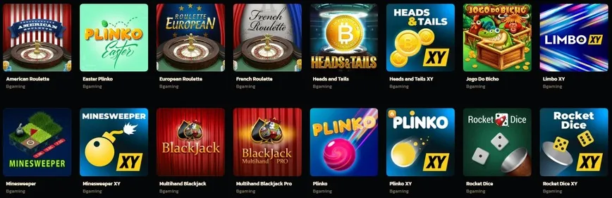 Table Games at Bitcoin Games Casino