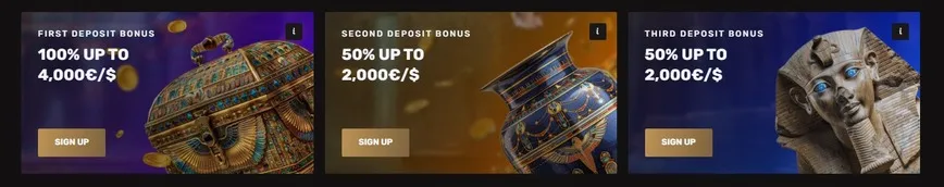 Cleopatra Casino Welcome Bonus