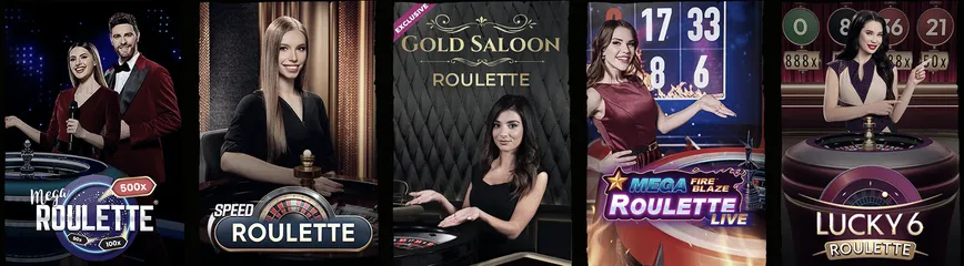 Jeux de casino avec croupier en direct 