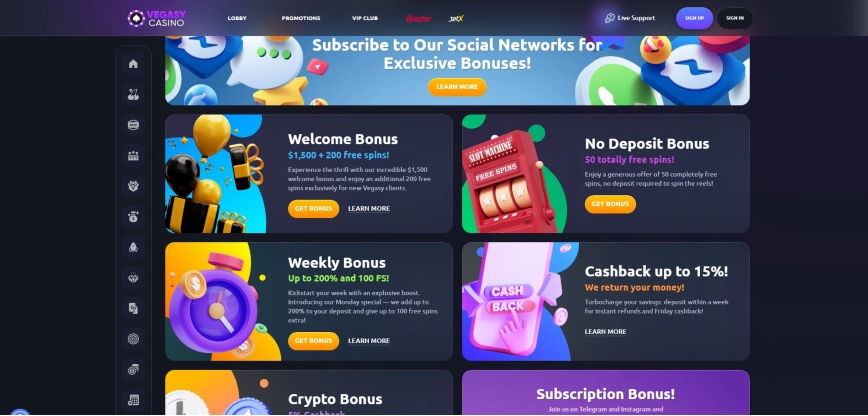 Promotions and Bonuses