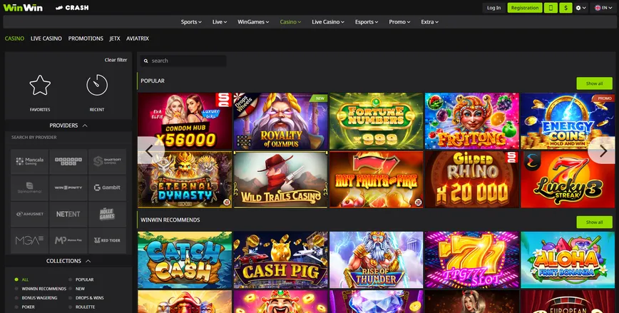 Sobre o Win Win Casino