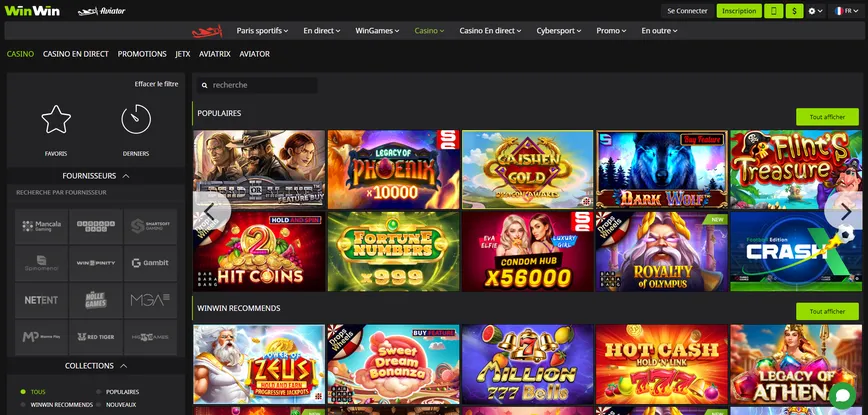 À propos de Win Win Casino