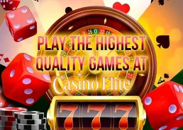 Juega juegos de la más alta calidad en Casino Elite