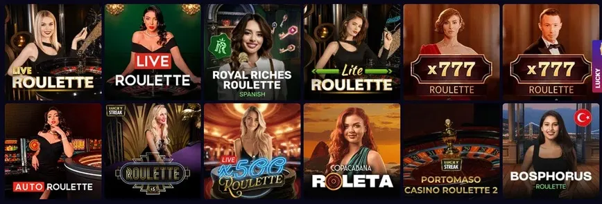 Live Dealer Casino Games at Lucky7even Casino