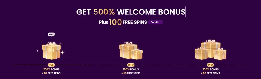 TrustDice Casino Welcome Bonus