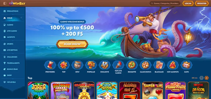 Acerca de WinBay Casino