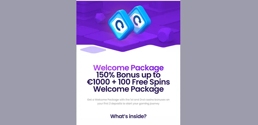 Winnerz Casino Welcome Bonus