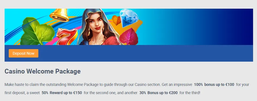 Kikobet Casino Welcome Bonus