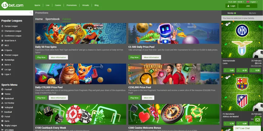 Bonuses and Promotions at LSbet Casino