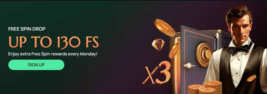 Free Spin Drop at Ritzo Casino