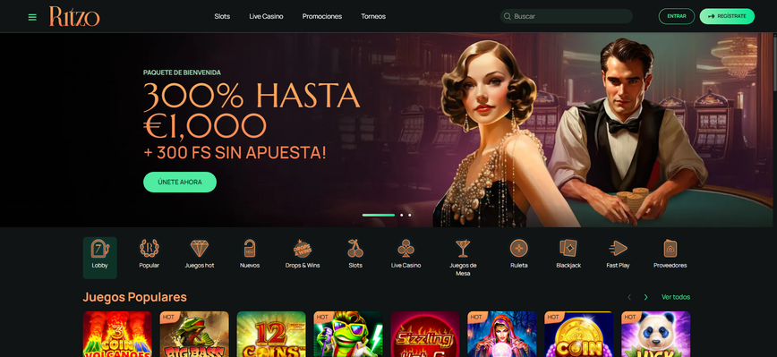 Acerca de Ritzo Casino