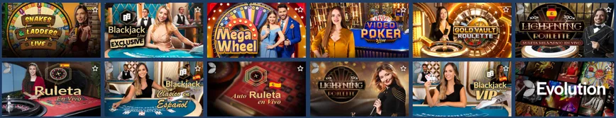 Juegos de casino con crupier en vivo en TornadoBet Casino