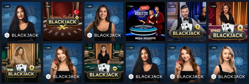 Live Dealer Casino Games at Golden Star Casino