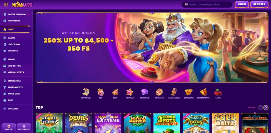About at at Midasluck Casino