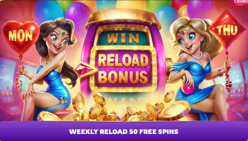 Weekly Reload Bonus at Midasluck Casino