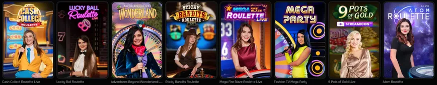 Live Dealer Casino at Revolution Casino