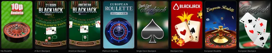 Table Games at Revolution Casino