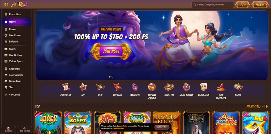 About at Abuking Casino