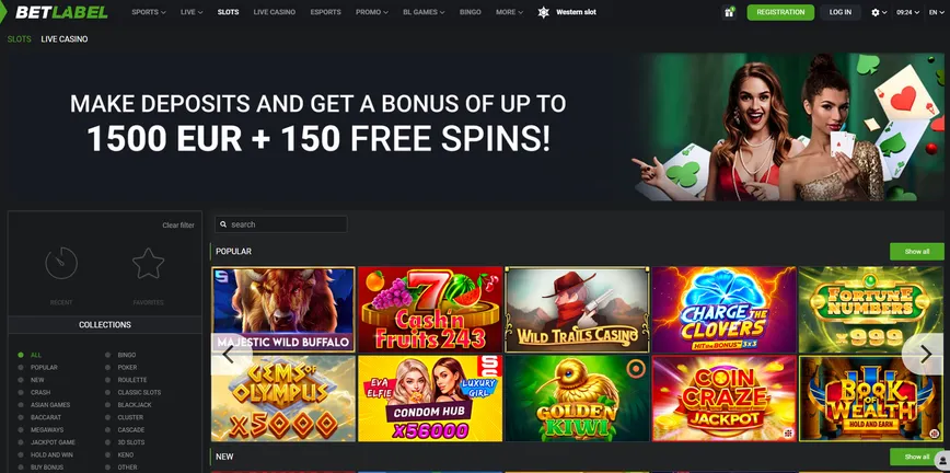 About at Betlabel Casino