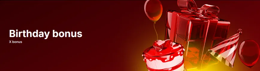 Birthday bonus at FieryPlay Casino
