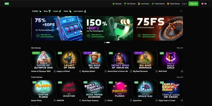 About at Mi7eu.bet Casino