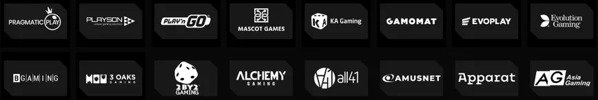 Software Providers at Mi7eu.bet Casino