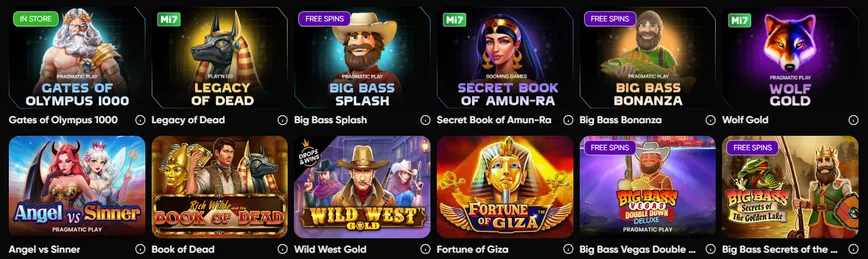 Slot Machines at Mi7eu.bet Casino