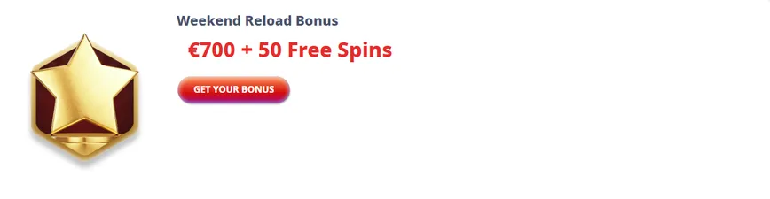 Weekly Reload at Infinity  Casino